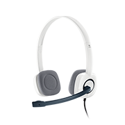 Logitech Stereo Headset H150 white color (981-000453)